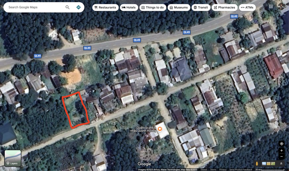 Bán Đất Thổ Cư Ven Huế Gần 400m2 Cách Cầu Tuần 3km, Cách Trung Tâm Thành Phố 15km